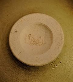 SIGNED "BLAIR" SUPER FINE DECORATED BOWL 