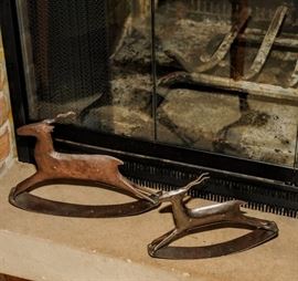 MODERNIST BRASS SCULPTURES 