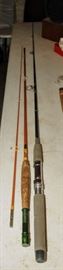 2 EARLY FLY RODS