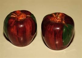 FRANCISCAN  "APPLE" SALT & PEPPER+ MANY ODDS AND ENDS OF THIS PATTERN 
