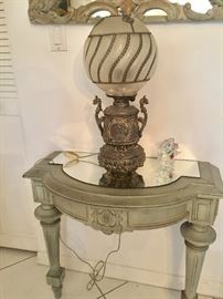 Vintage Console w/Mirror