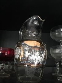 Hand Painted Pitcher