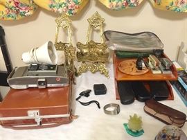 Vintage Polaroid Camera w/case