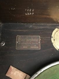 Charmaphone phonograph.  