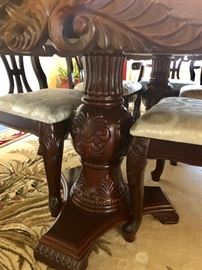 Base to dining table