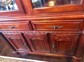 Base of China cabinet view #3
