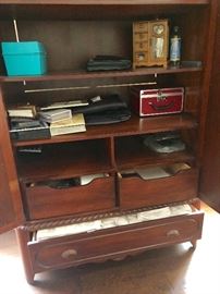 Armoire inside (tons of storage)