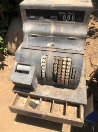 old cash register...