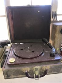 Old phonographs...