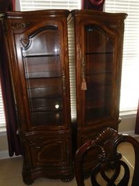 Pair of decorative cabinets