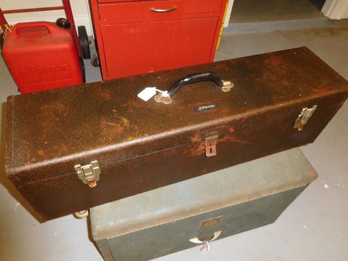 Vintage JC Penney's tool box