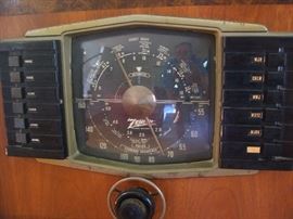 Great Zenith radio. Is that a poltergeist in there. 