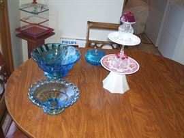 Depression glass and more.