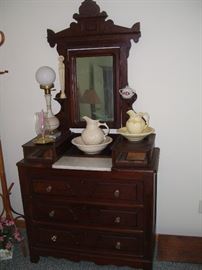 Yes, the drawers are missing.