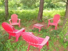 Now for a brief interlude.  Outdoor furniture