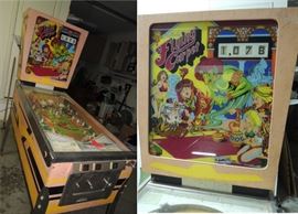 Pinball machine. Gottlieb flying carpet