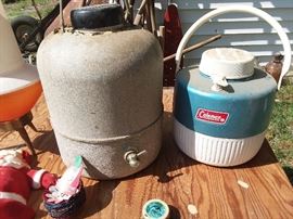 Vintage water coolers