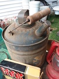 Vintage can, rook game