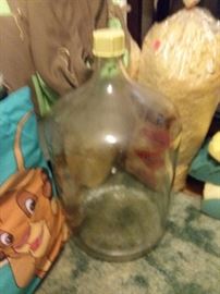 Very large glass jar