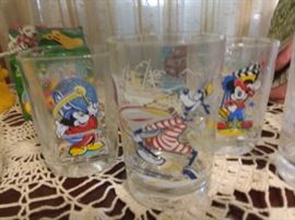 Collectible Disney glasses
