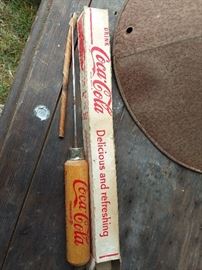 Vintage Coca Cola ice pick with original box