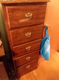 5 drawer lingerie dresser
