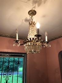  1950's Waterfall candleier.  