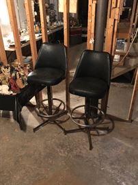Mid century bar stools