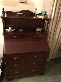 1940's Rococo Revival Secretary