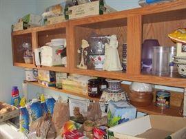 Household cleaning supplies--large quantity