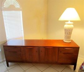 Jens Risom Credenza  early 1960s  all tags..Danish Mid Century