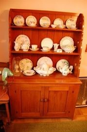 Antique Shaker Style Hutch