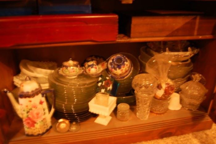 Antique Glassware, China