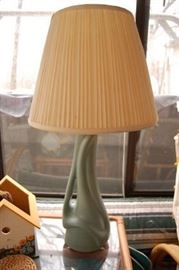 Vintage Van Briggle Pottery Lamp