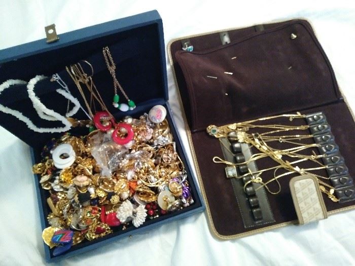 Lots of costume jewelry