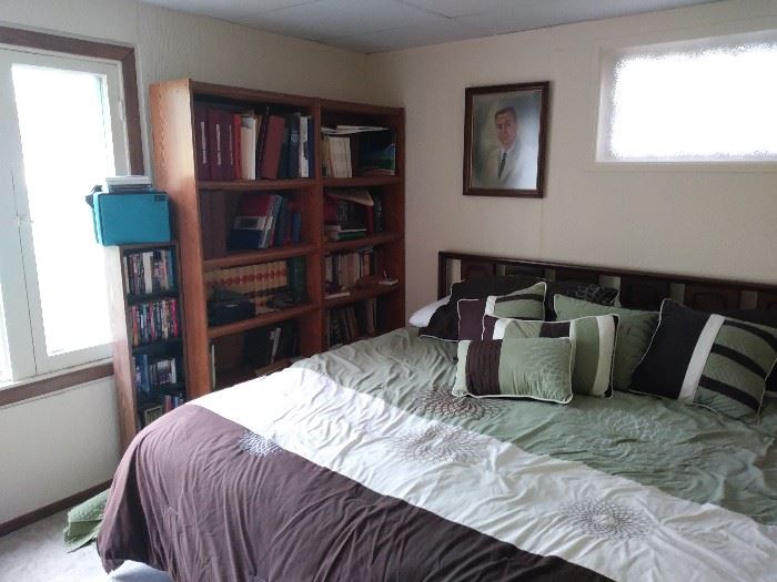 King size headboard only (Mattress's go with family)