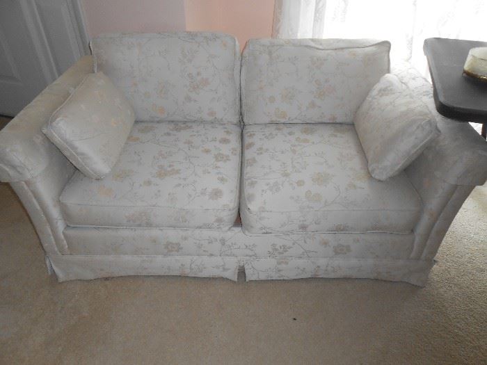 Love-seat and sofa to match