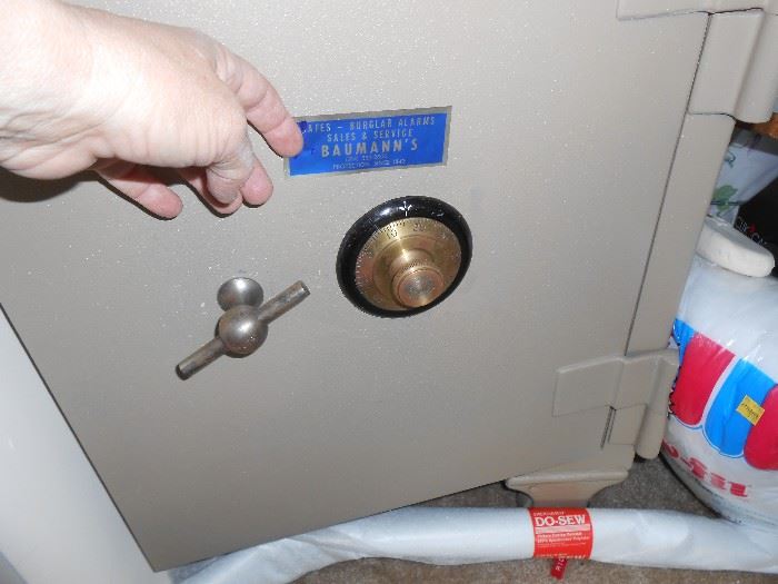 Baumann's Safe - will check for combination