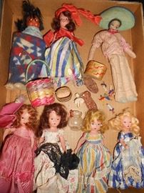 2 of 2 small dolls from various countries