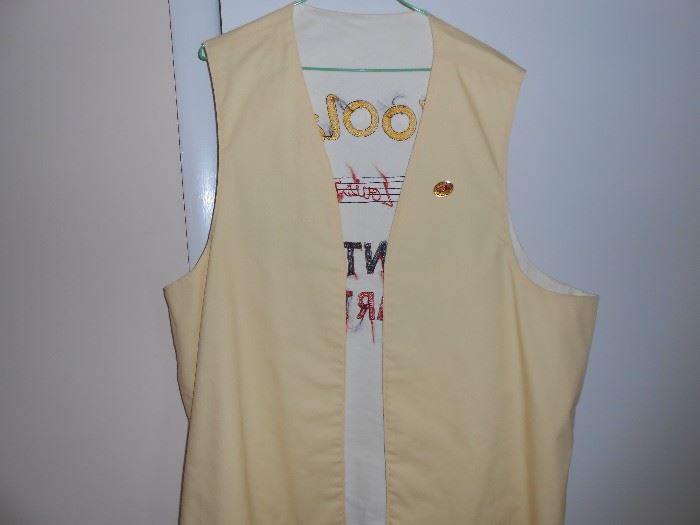 Moolah St Louis Mo Chanters Quartet vest - 1 pin