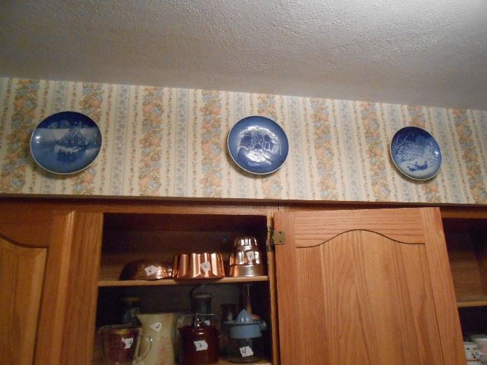 B & G Denmark plates