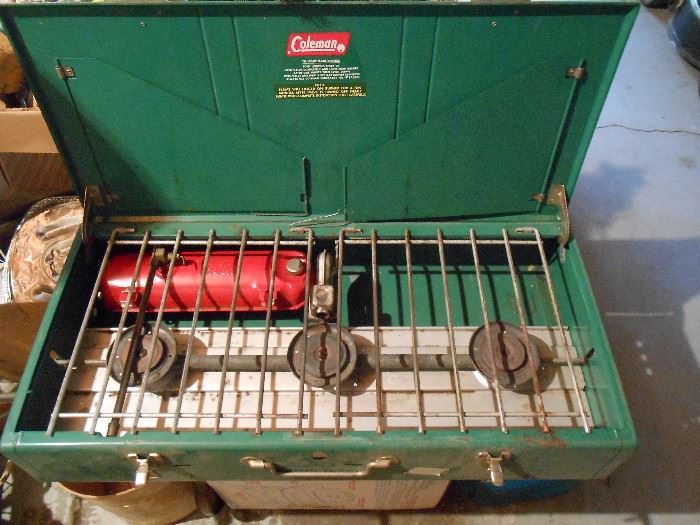 Coleman 3 burner stove