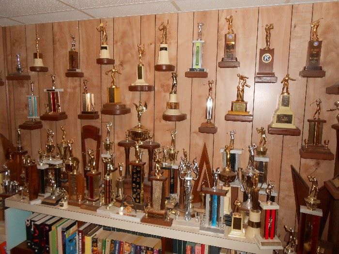 Numerous trophies