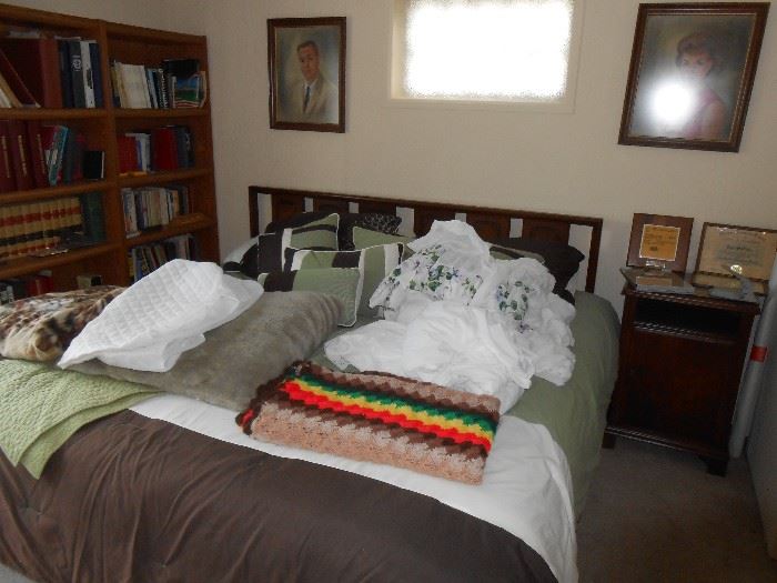 Mattress set not for sale, however the King size headboard is and nightstand