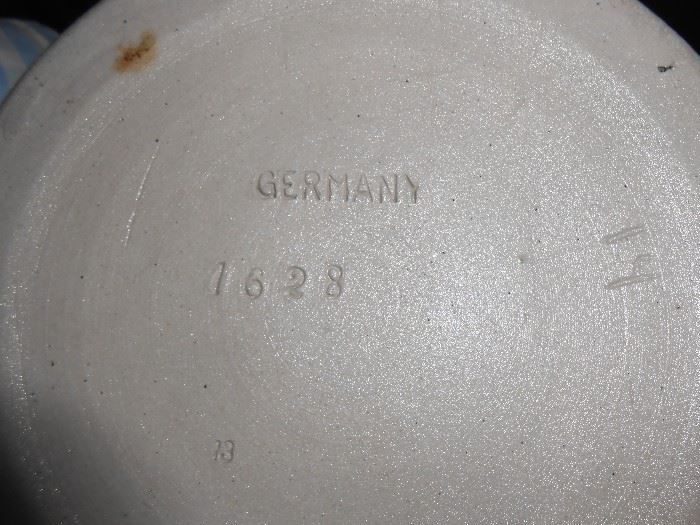 Germany 1628 stein markings