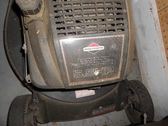 5.5 HP mower