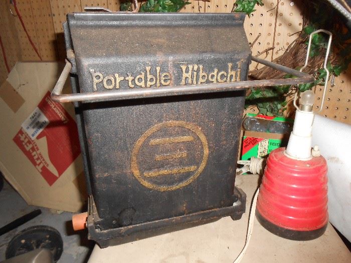 Portable hibachi