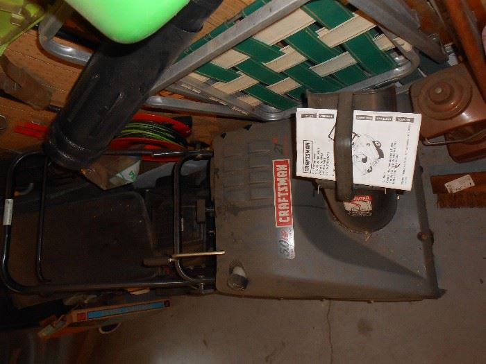 Craftsman snow blower
