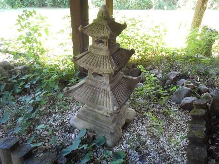 Under the deck Pagoda