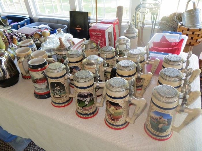 Legends of Baseball stein collection
